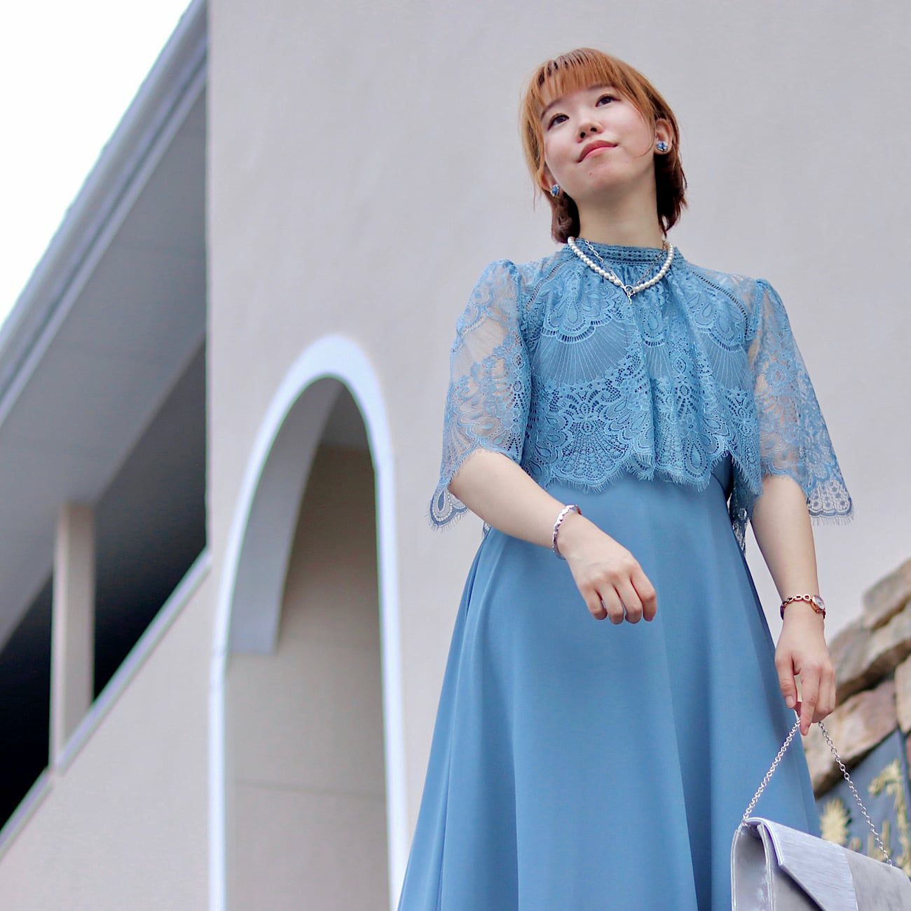 Dorry Doll/ドリードール プチハイネックフィッシュテールワンピース