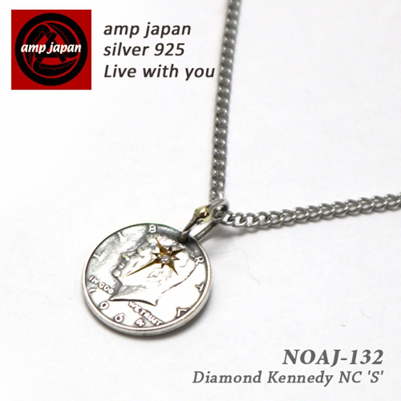 amp japan/アンプジャパン 50￠ケネディコインネックレスネックレス