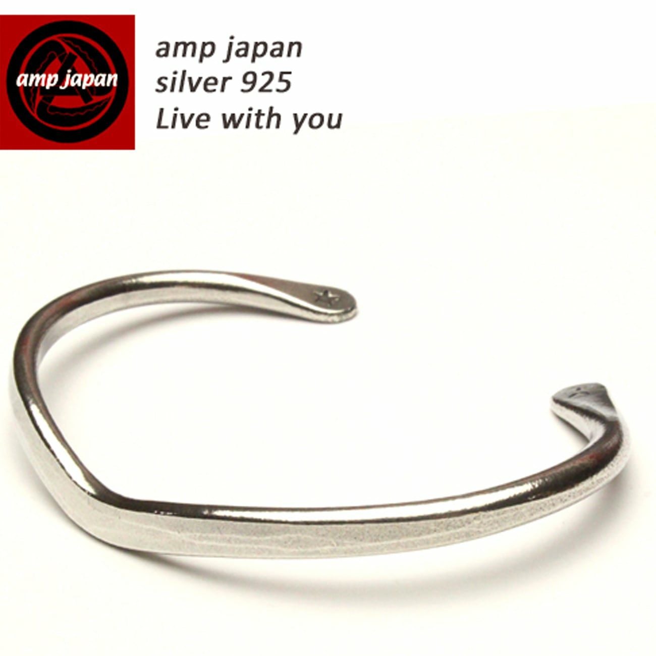 amp japan/アンプジャパン シェイプバングル 『'V'shape Bangle』 17AO