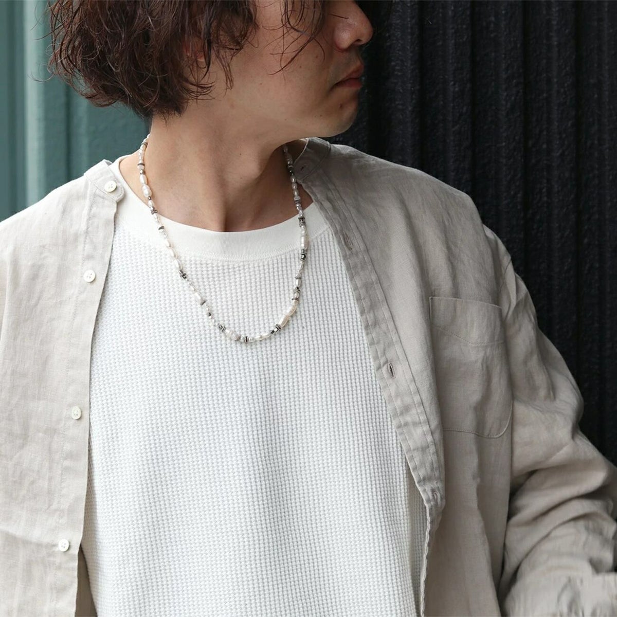 amp japan/アンプジャパン Metal x Pearl Long NHHK-121L 国産 日本製 
