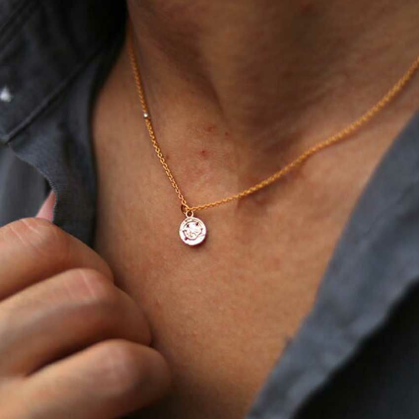 amp japan/アンプジャパン K10 Trip Smile Necklace 13AH-290 国産