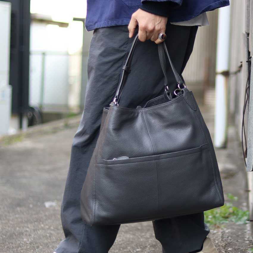 GALLERIANT/ガレリアント 袋型トートバッグ GLG-3901 本革 レザー 鞄
