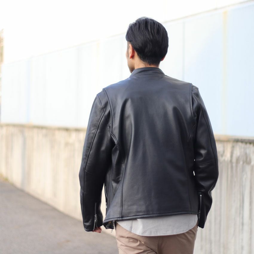 Retro Grade/レトログレード シープレザーシングルライダース 793