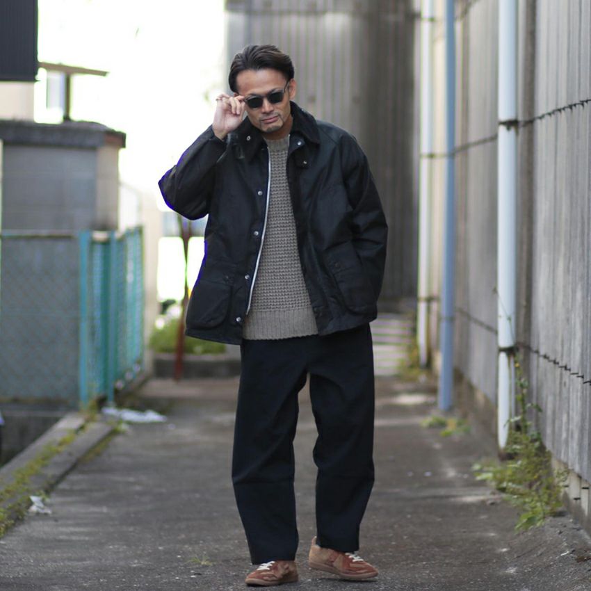 BARBOUR/バブアー オーバーサイズビデイル BEDALE ワックス 793