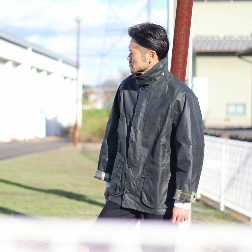 BARBOUR/バブアー オーバーサイズビデイル BEDALE ワックス 793