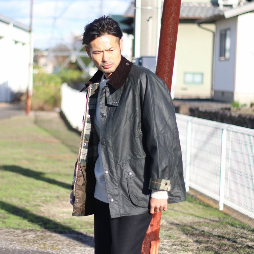 BARBOUR/バブアー オーバーサイズビデイル BEDALE ワックス 793