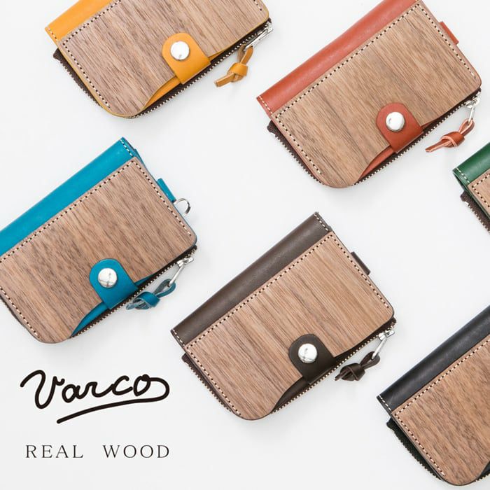 VARCO REAL WOOD/ヴァーコリアルウッド キーカードコインケース