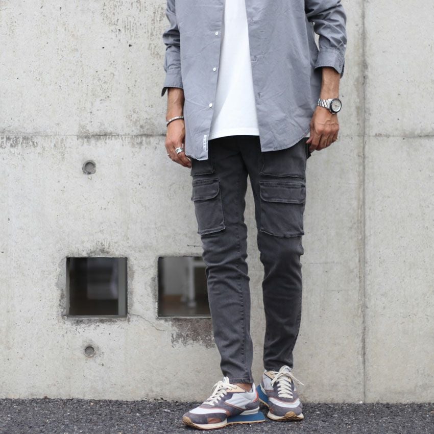 Big John/ビッグジョン Jog Slim Cargo Pants MMM560N | Shunal