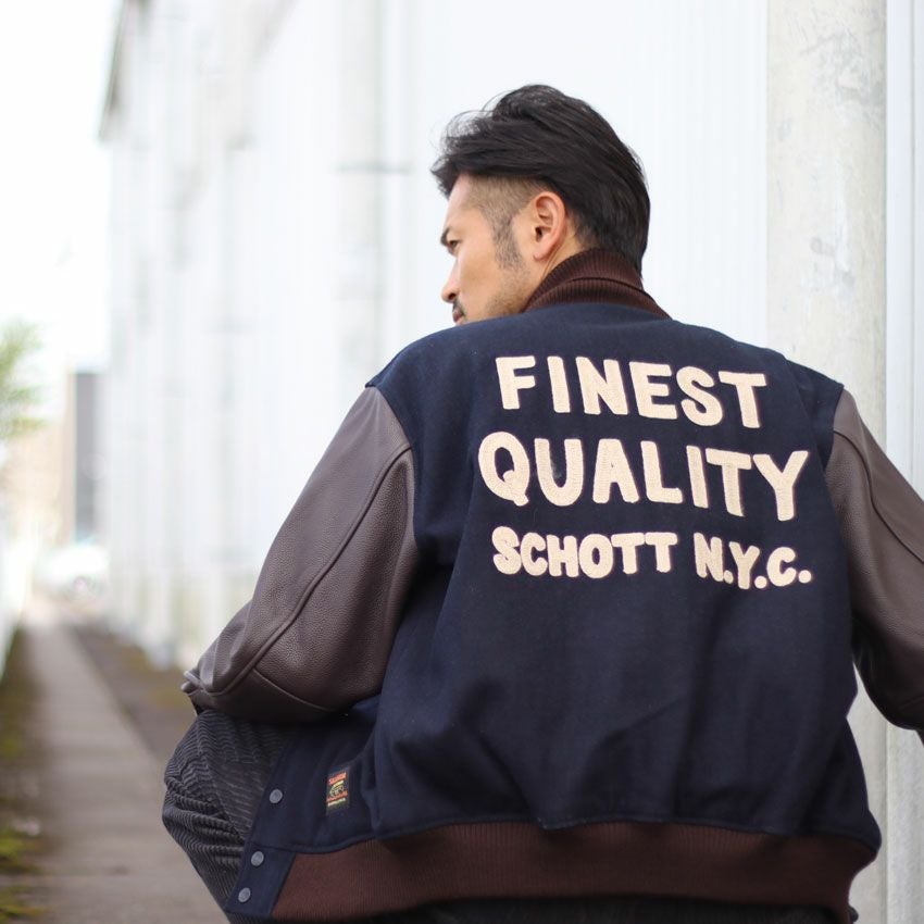 Schott/ショット SKOOKUM/×スクーカムコラボスタジャン 782-3252016