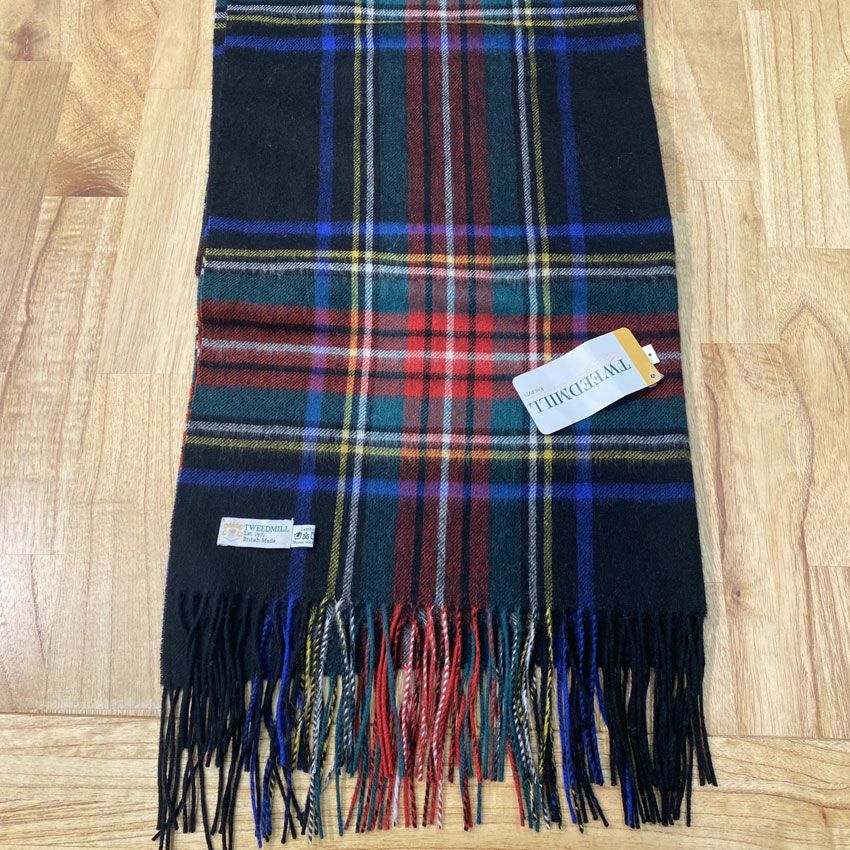 TWEEDMILL/ツイードミル tweedmill チェック柄マフラー ユニセックス