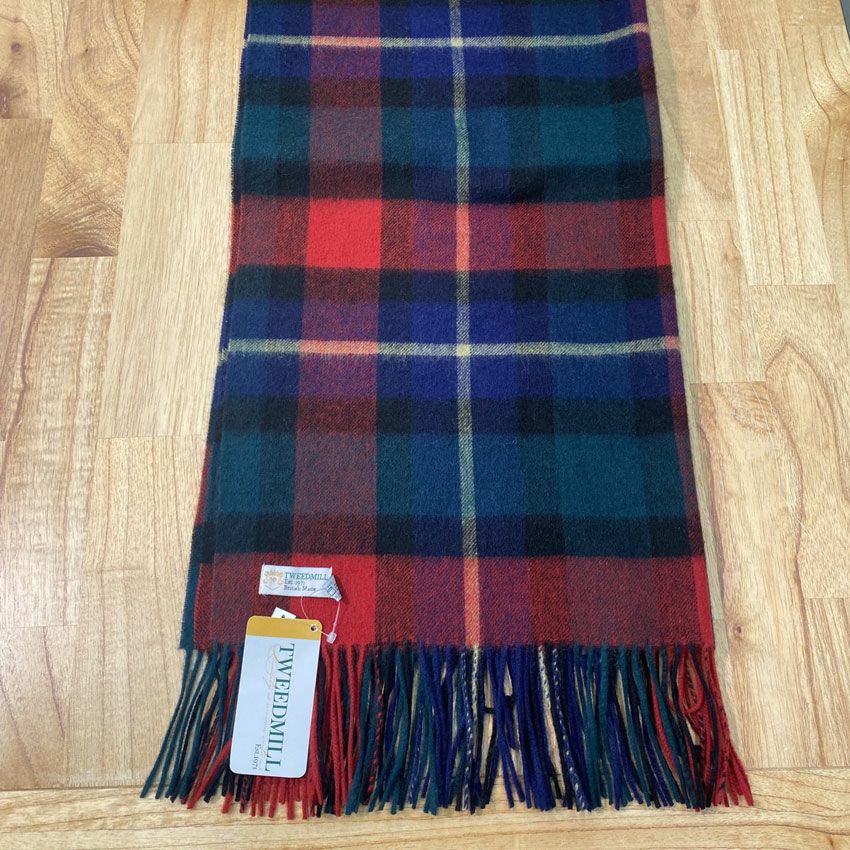 TWEEDMILL/ツイードミル tweedmill チェック柄マフラー ユニセックス