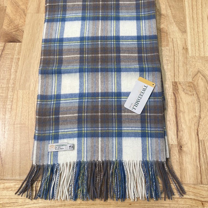 TWEEDMILL/ツイードミル tweedmill チェック柄マフラー ユニセックス