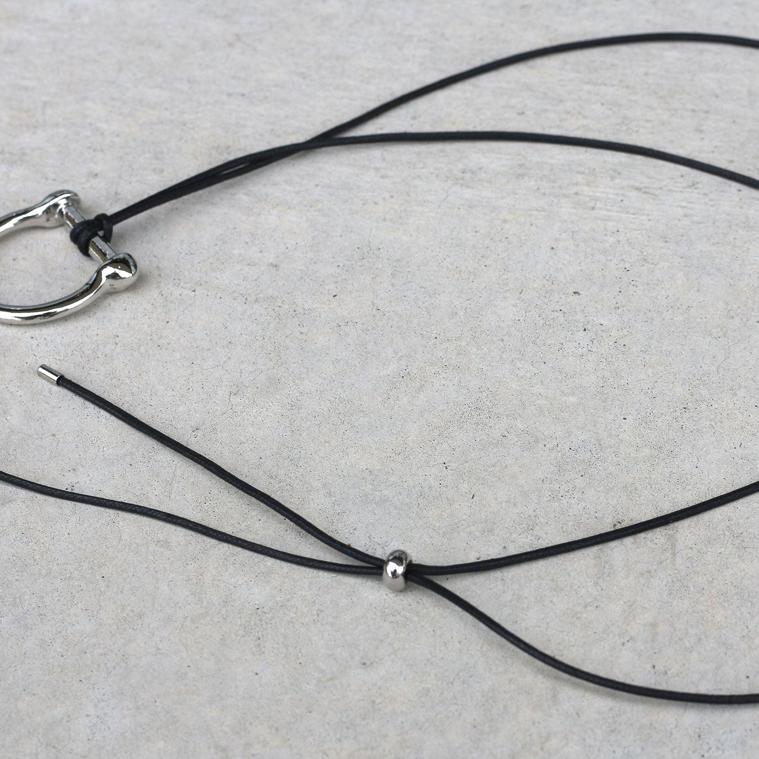 予約】Sea'ds mara/シーズマーラ Shackle motif necklace 24A2-32