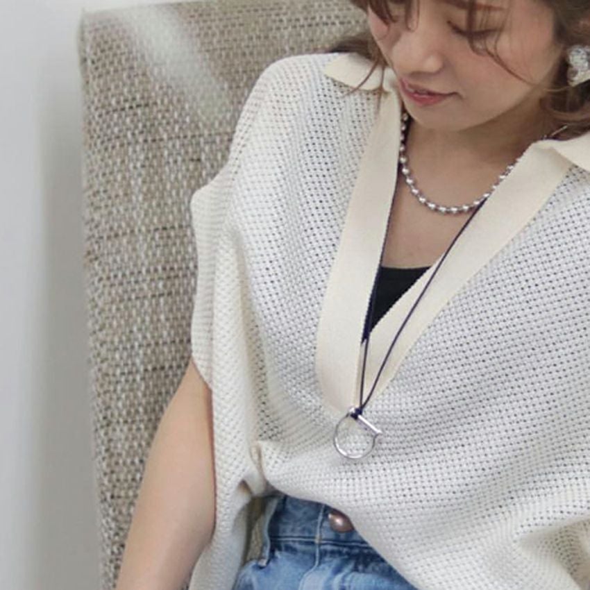 Sea'ds mara/シーズマーラ Shackle motif necklace 24A2-32 シャックル