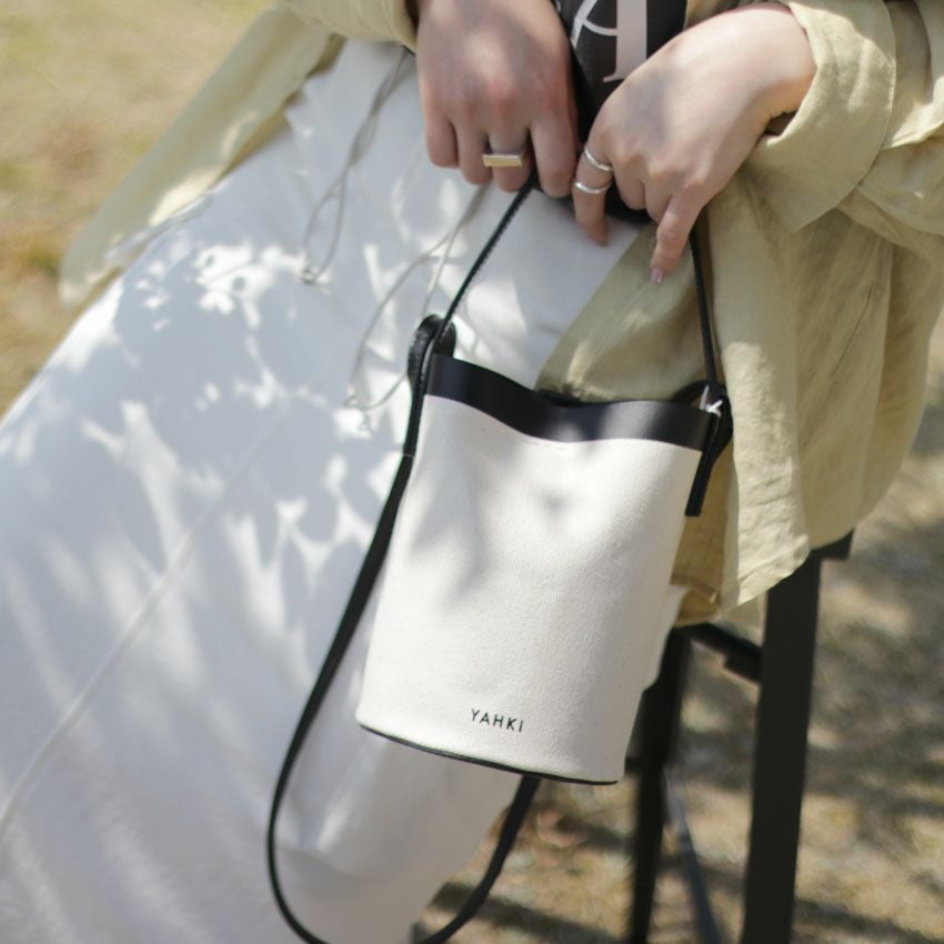 YAHKI/ヤーキ CROSS BODY BAG YH-629 ボディーバッグ バケツ型バッグ