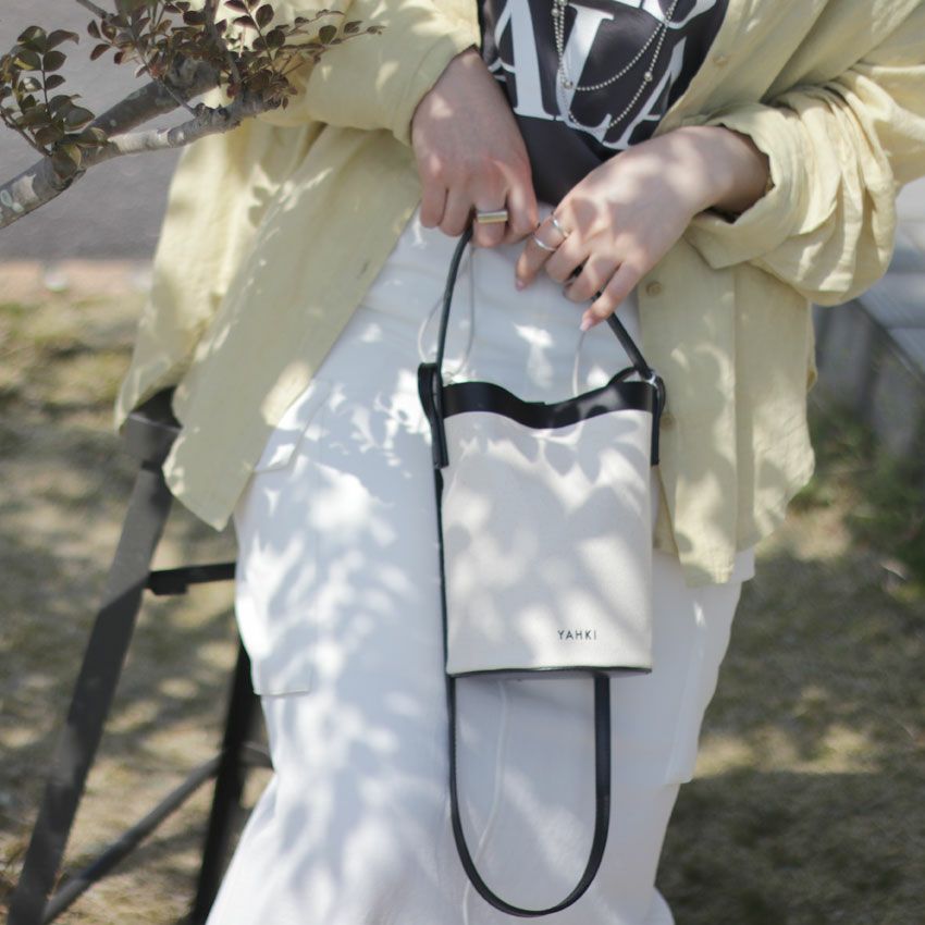 YAHKI/ヤーキ CROSS BODY BAG YH-629 ボディーバッグ バケツ型バッグ