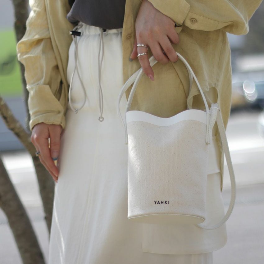 YAHKI/ヤーキ CROSS BODY BAG YH-629 ボディーバッグ バケツ型バッグ