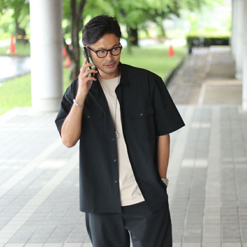 JOHNBULL/ジョンブル COOLDOTSショートスリーブシャツ JM242S06 半袖