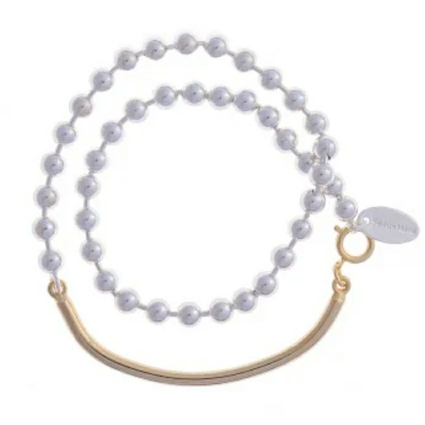 Sea'ds mara/シーズマーラ Combination ball chain Bracelet R20A1-23