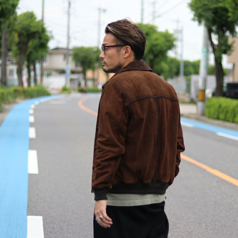 THE JACK LEATHERS/ジャックレザーズ スウェードジャケット JAK241-815