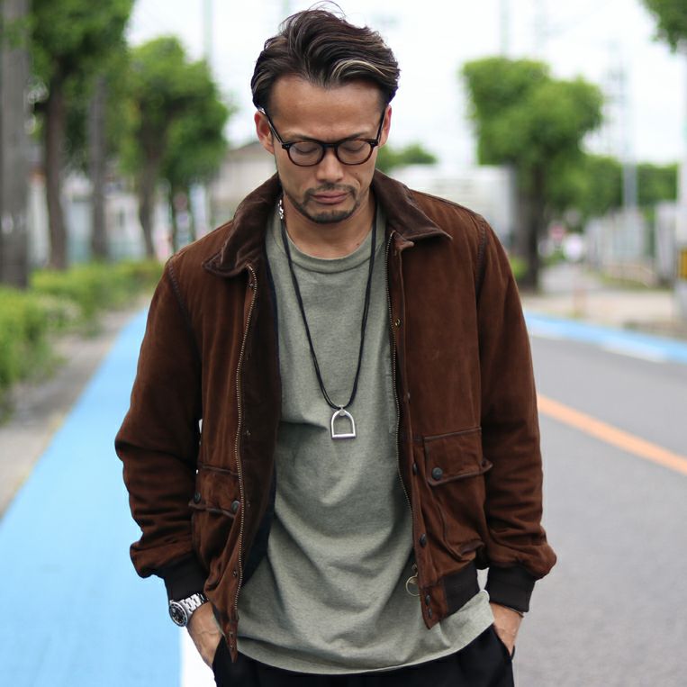 THE JACK LEATHERS/ジャックレザーズ スウェードジャケット JAK241-815