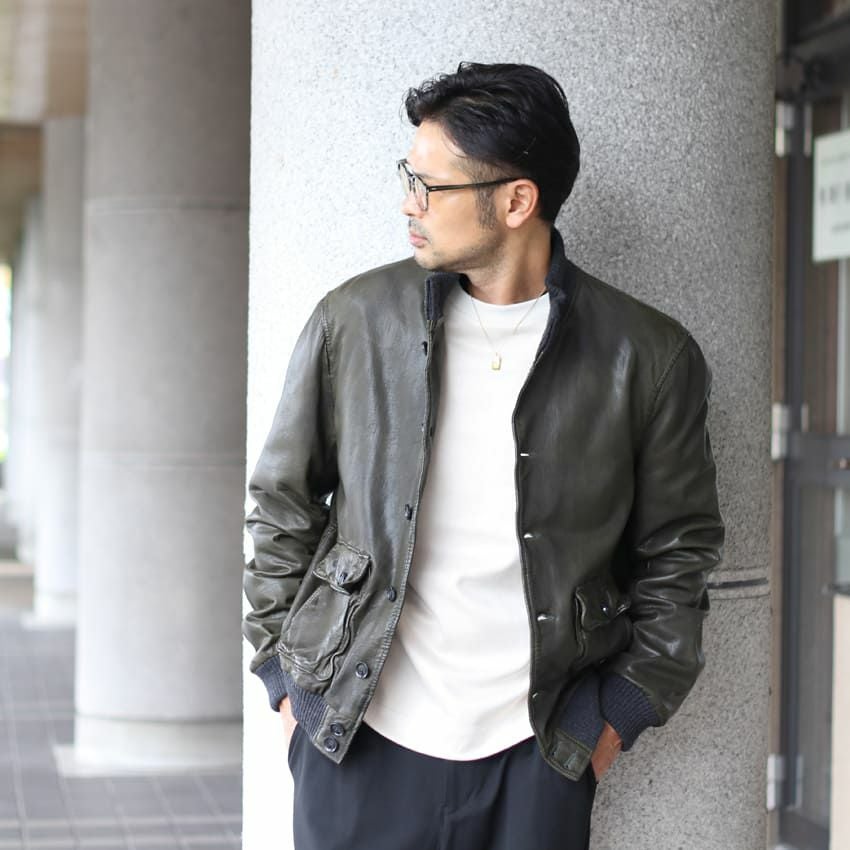 THE JACK LEATHERS/ジャックレザーズ ヴァルスター型レザーブルゾン