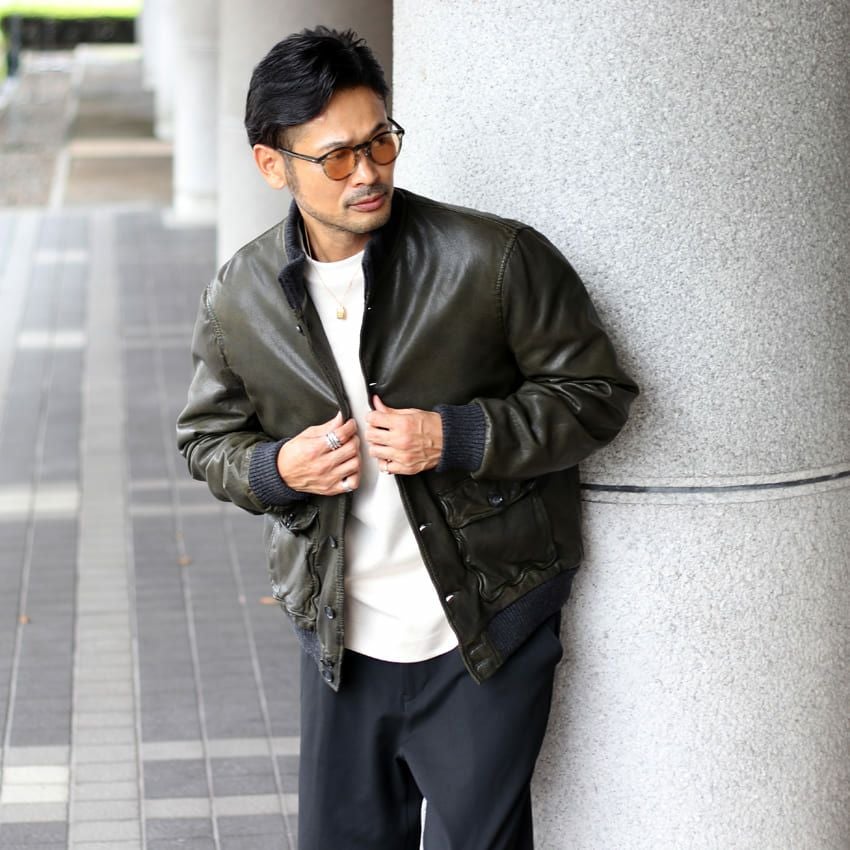 THE JACK LEATHERS/ジャックレザーズ ヴァルスター型レザーブルゾン