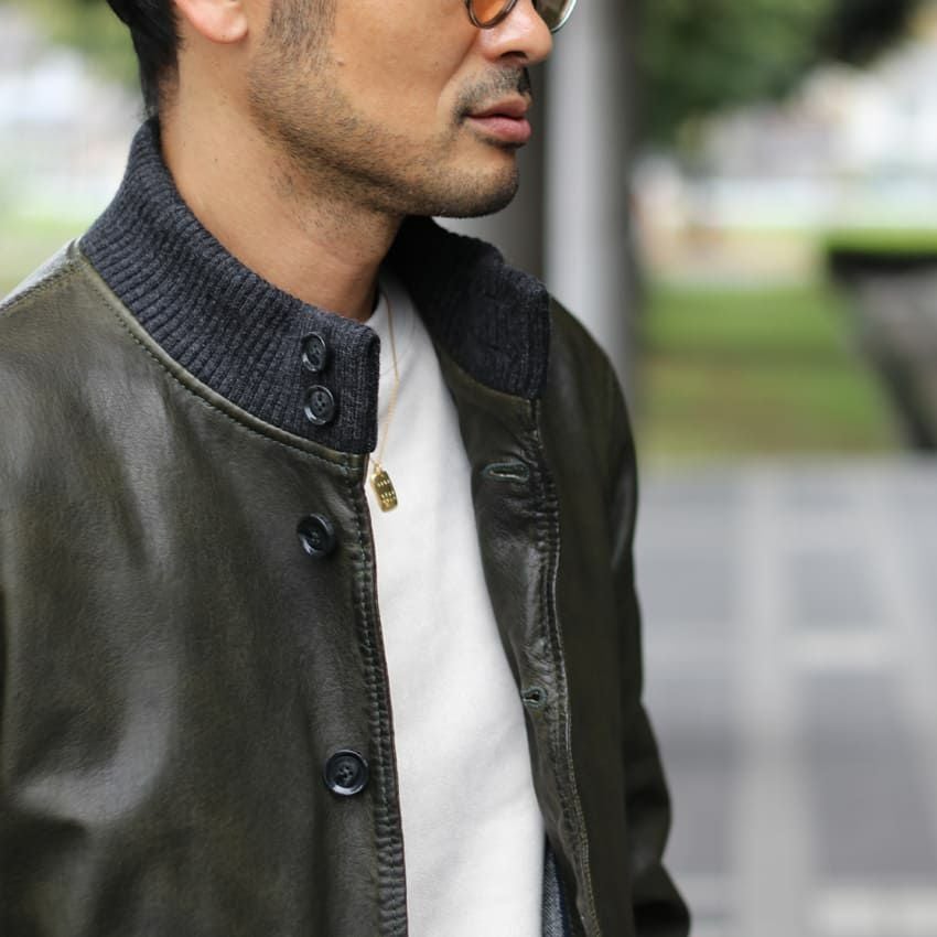 THE JACK LEATHERS/ジャックレザーズ ヴァルスター型レザーブルゾン