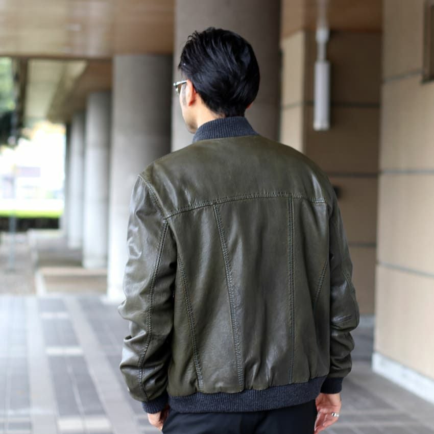 THE JACK LEATHERS/ジャックレザーズ ヴァルスター型レザーブルゾン