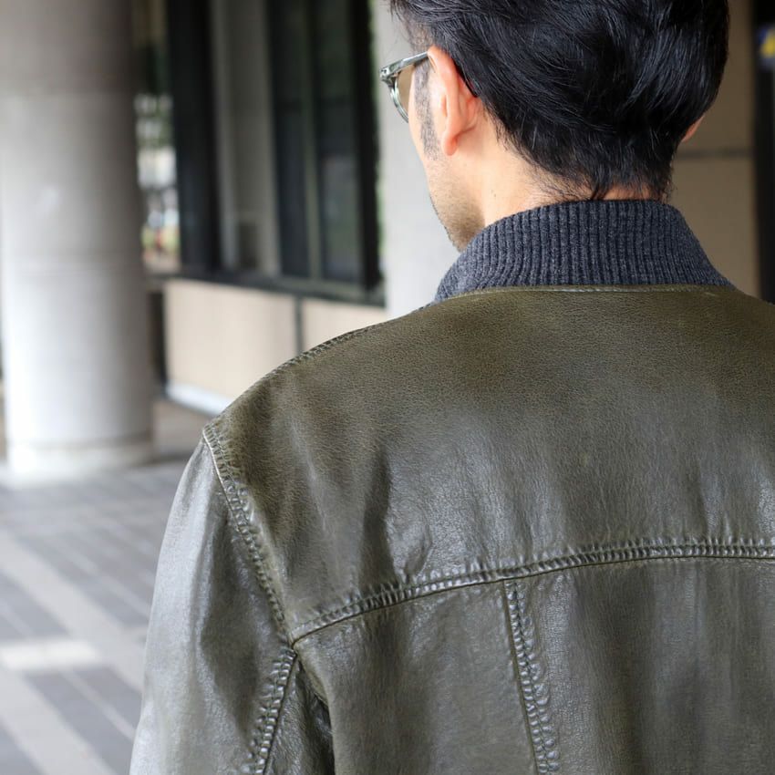 THE JACK LEATHERS/ジャックレザーズ ヴァルスター型レザーブルゾン