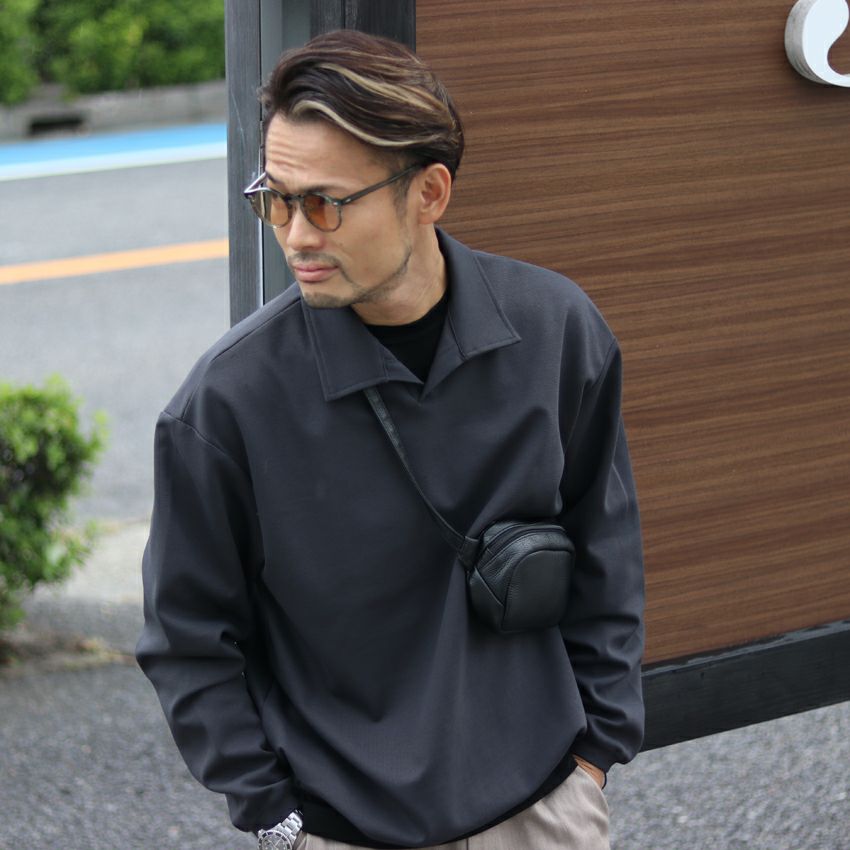 Edit Clothing/エディットクロージング MILANO RIB POLO SKIPPER ED