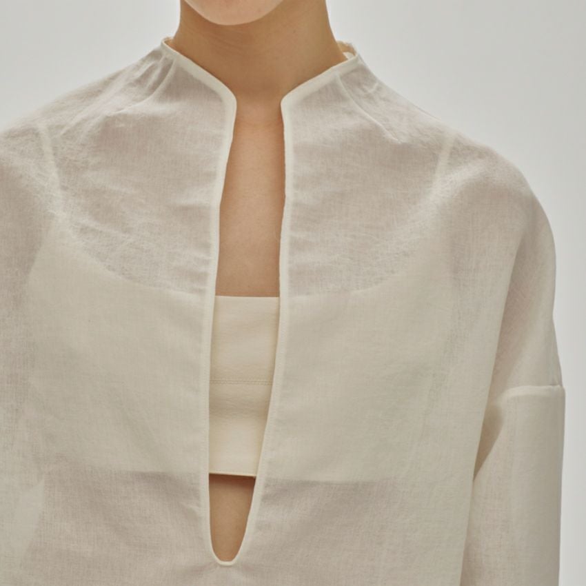 TODAYFUL /トゥデイフル Slub Slit Shirts 12510411 シアートップス V