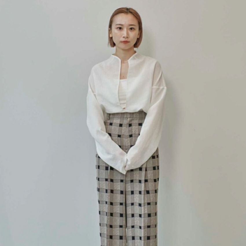 TODAYFUL /トゥデイフル Slub Slit Shirts 12510411 シアートップス V