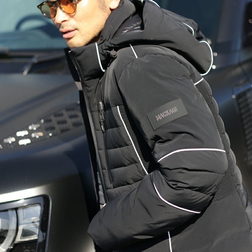 MACKAGE/マッカージュ “JASPER/ジャスパー”切り替えパイピングダウン