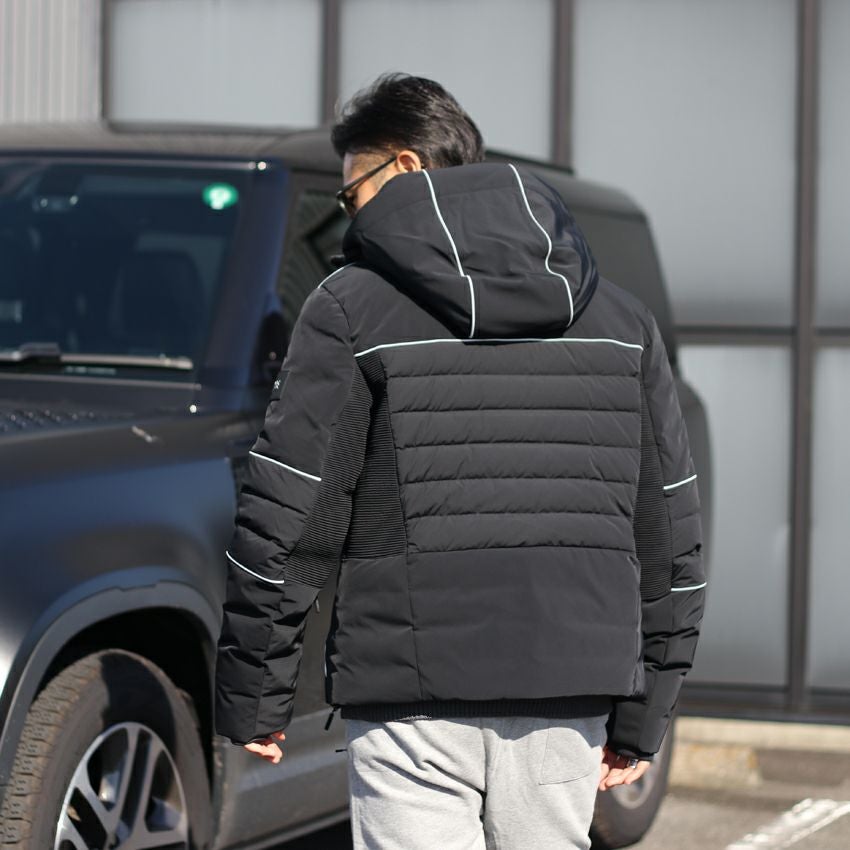 MACKAGE/マッカージュ “JASPER/ジャスパー”切り替えパイピングダウン MACKAGE/マッカージュ “JASPER/ジャスパー”切り替えパイピングダウン
