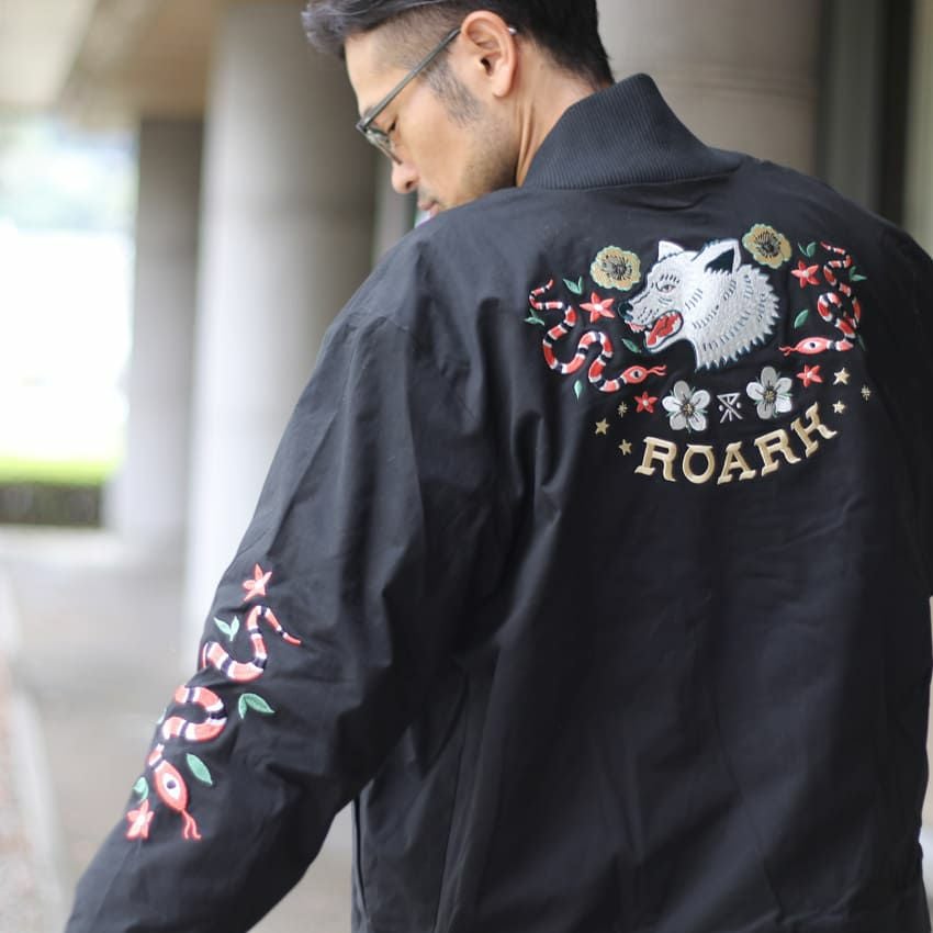 ROARK REVIVAL/ロアークリバイバル 刺繍ブルゾン RJJ1053 スカジャン