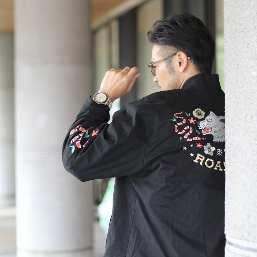 ROARK REVIVAL/ロアークリバイバル 刺繍ブルゾン RJJ1053 スカジャン