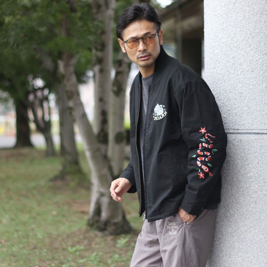 ROARK REVIVAL/ロアークリバイバル 刺繍ブルゾン RJJ1053 スカジャン 