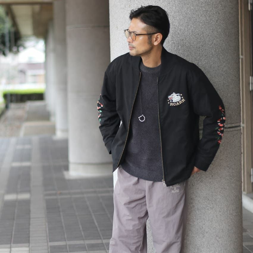 ROARK REVIVAL/ロアークリバイバル 刺繍ブルゾン RJJ1053 スカジャン