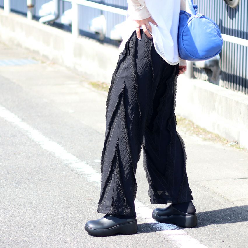 TODAYFUL /トゥデイフル Sheer Jacquard Trousers 12510705 ジャガード
