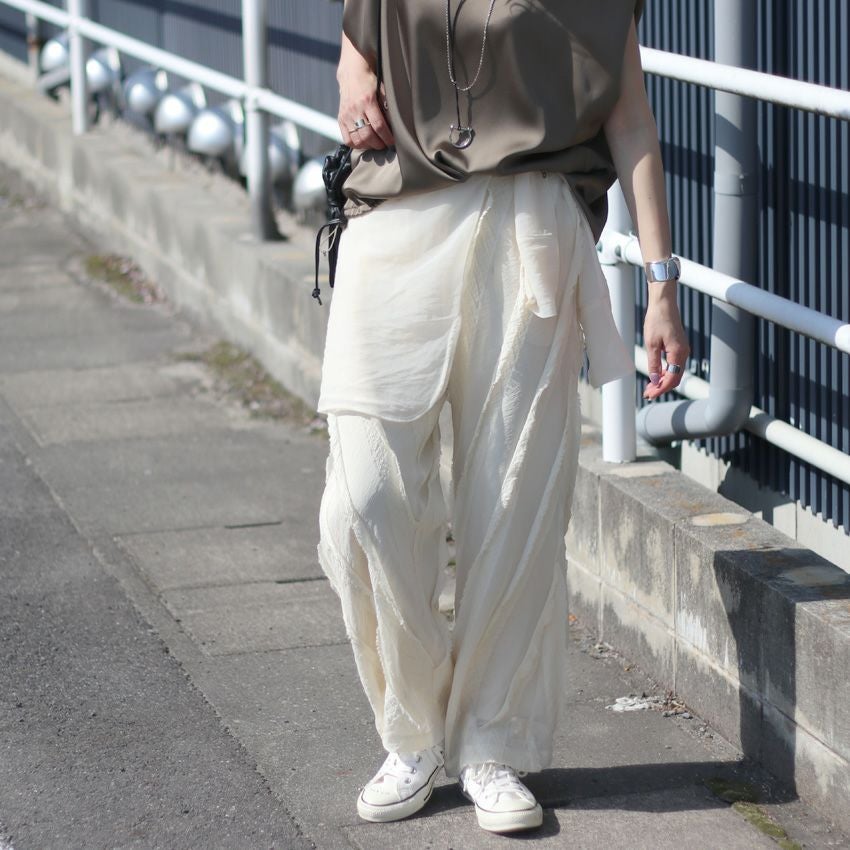 TODAYFUL /トゥデイフル Sheer Jacquard Trousers 12510705 ジャガード