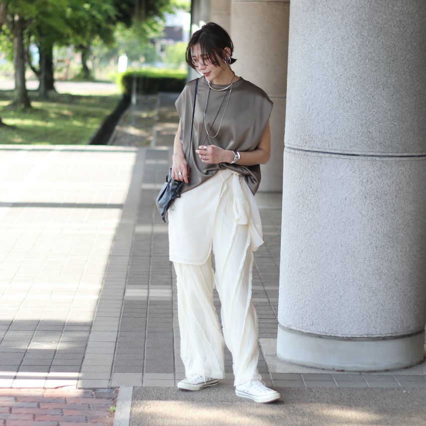 TODAYFUL /トゥデイフル Sheer Jacquard Trousers 12510705 ジャガード