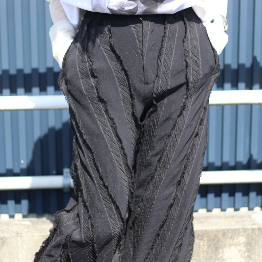 TODAYFUL /トゥデイフル Sheer Jacquard Trousers 12510705 ジャガード