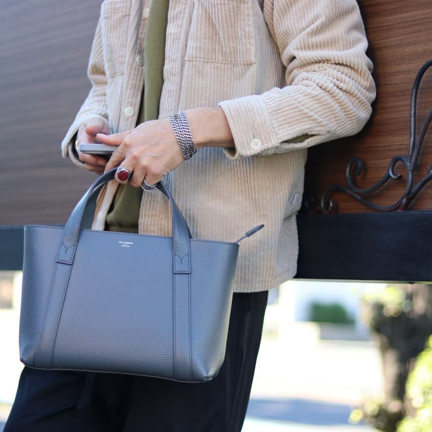 PELLE MORBIDA/ペッレモルビダ レザーミニトートバッグ | Shunal