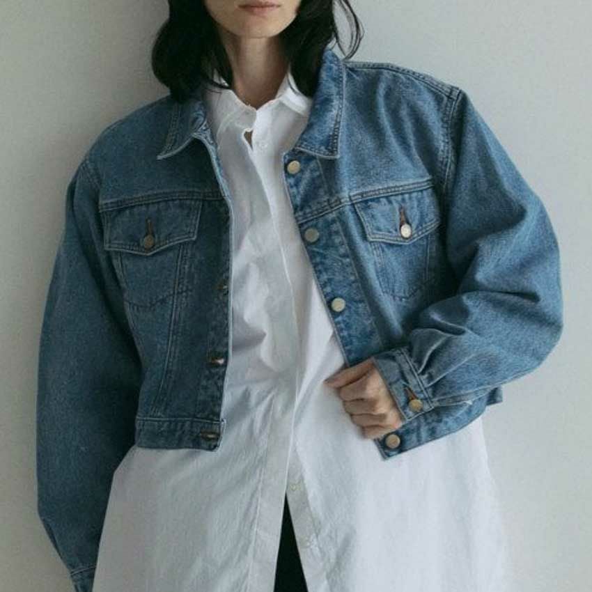 anuke/アンヌーク Short Denim Jacket ショートデニムジャケット