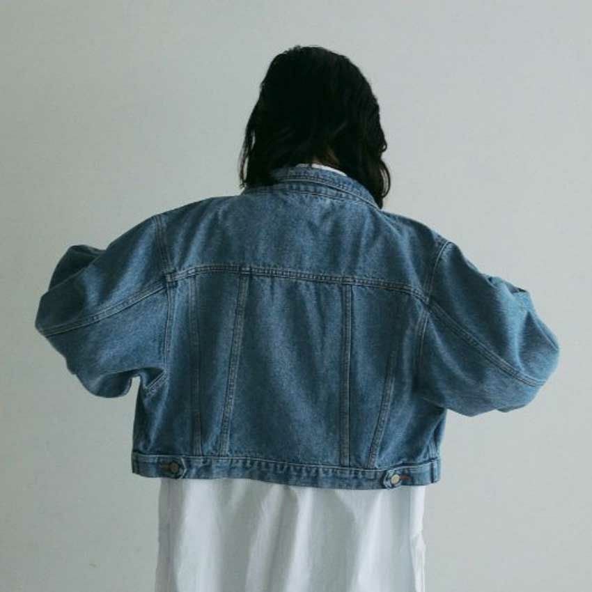 anuke/アンヌーク Short Denim Jacket ショートデニムジャケット