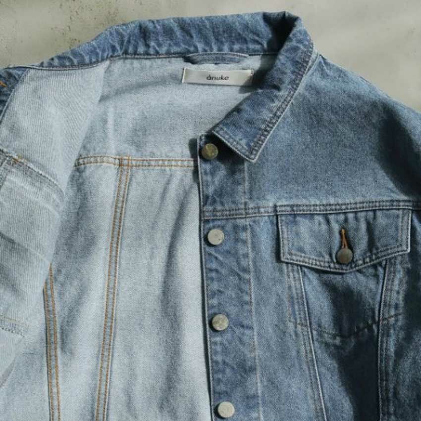 anuke/アンヌーク Short Denim Jacket ショートデニムジャケット