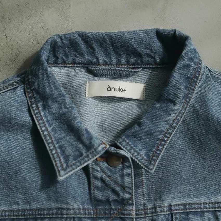 anuke/アンヌーク Short Denim Jacket ショートデニムジャケット