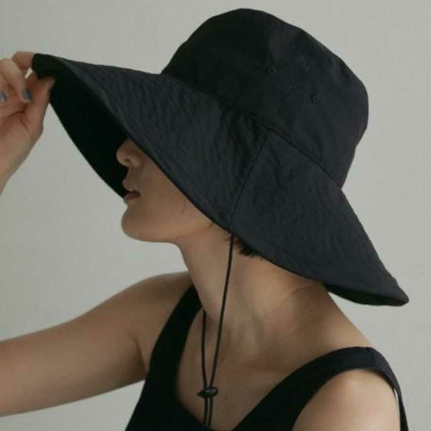anuke/アンヌーク Stitch Nylon Hat 62511006 帽子 | Shunal