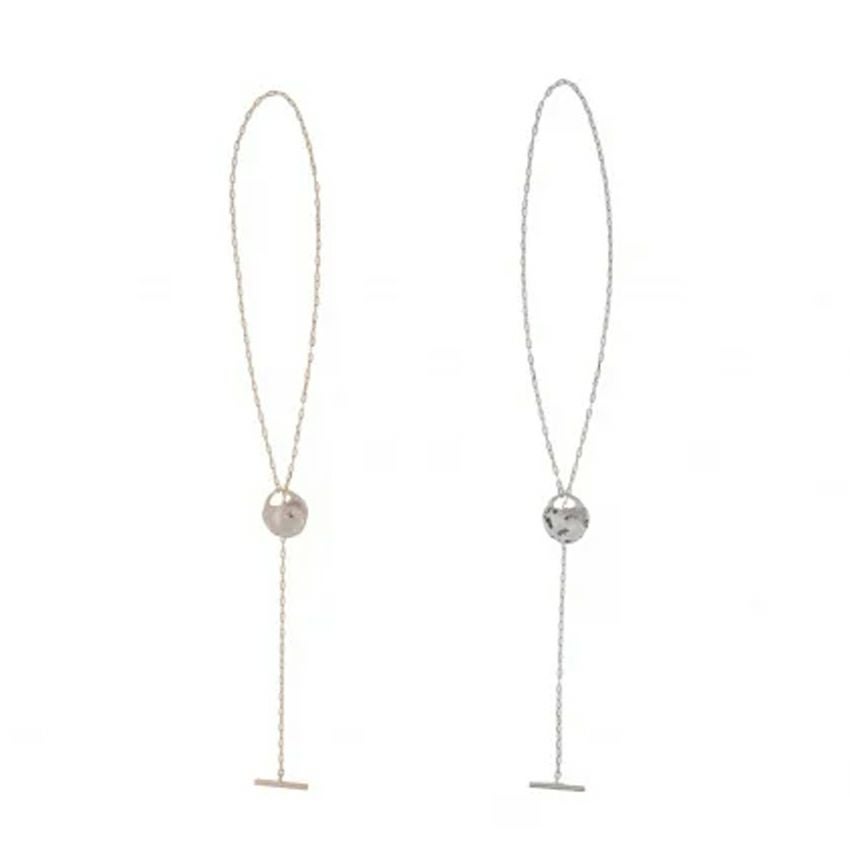 Sea'ds mara/シーズマーラ Mantel necklace 25A1-18 ゴールド シルバー